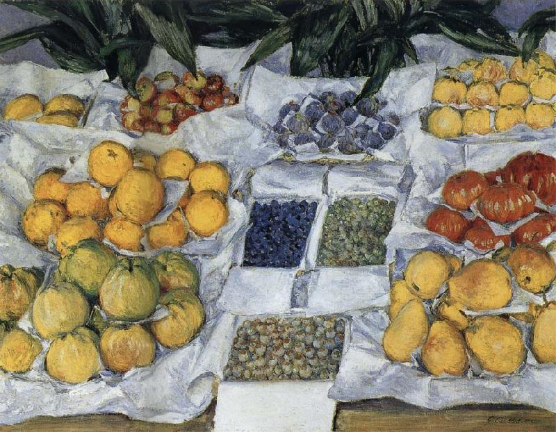 Still life, Gustave Caillebotte